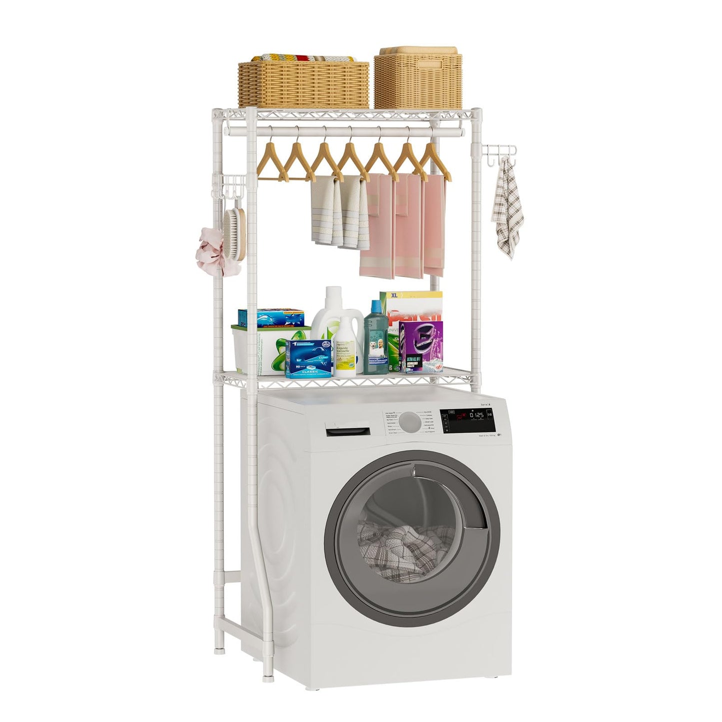 Golpart Over the Washer and Dryer Storage Shelf