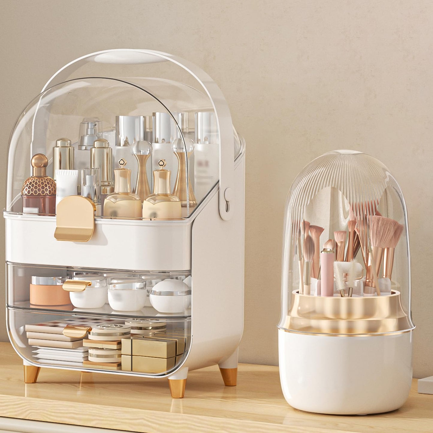 Countertop Cosmetic Organizer Storage Box
