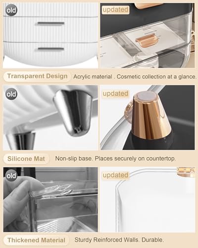 Countertop Cosmetic Organizer Storage Box