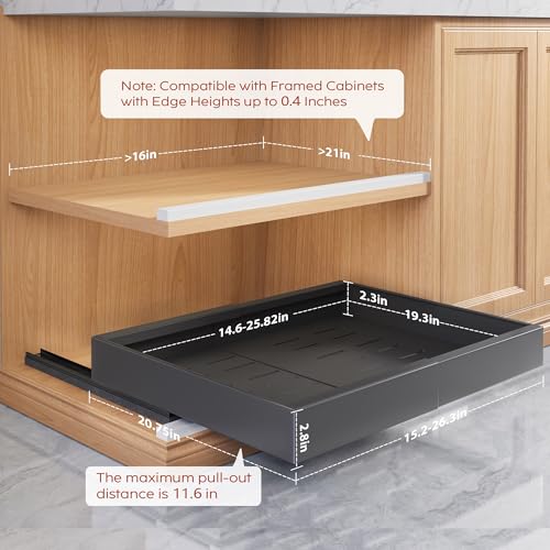 Pull Out Cabinet Organizer Drawer