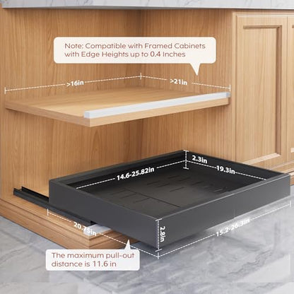 Pull Out Cabinet Organizer Drawer