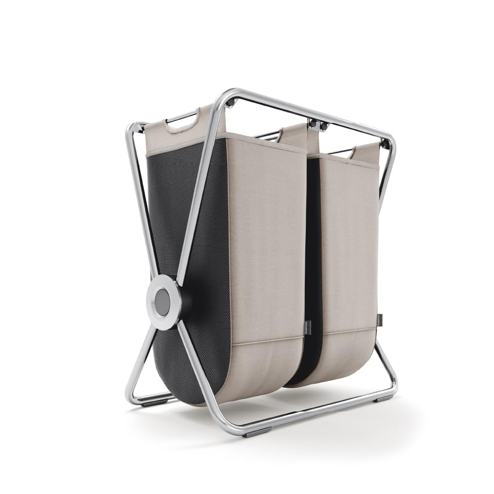 Double X-Frame Laundry Hamper with Removable Bags