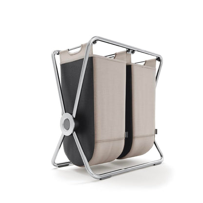 Double X-Frame Laundry Hamper with Removable Bags