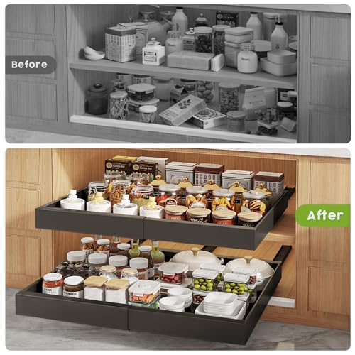 Pull Out Cabinet Organizer Drawer