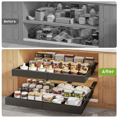 Pull Out Cabinet Organizer Drawer