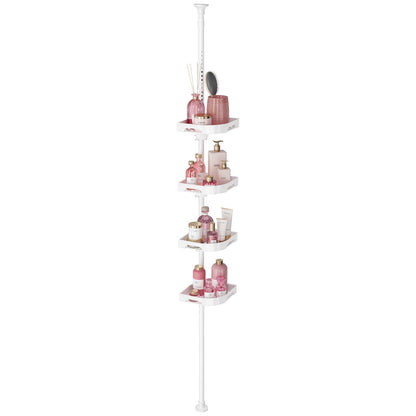 Tension Pole Shower Caddy with Shelves