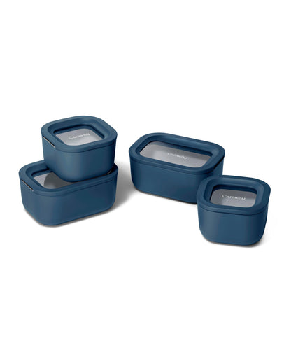 Glass Food Storage Set with Lids