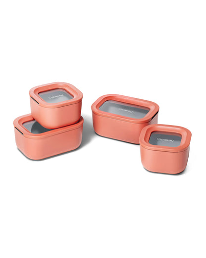 Glass Food Storage Set with Lids