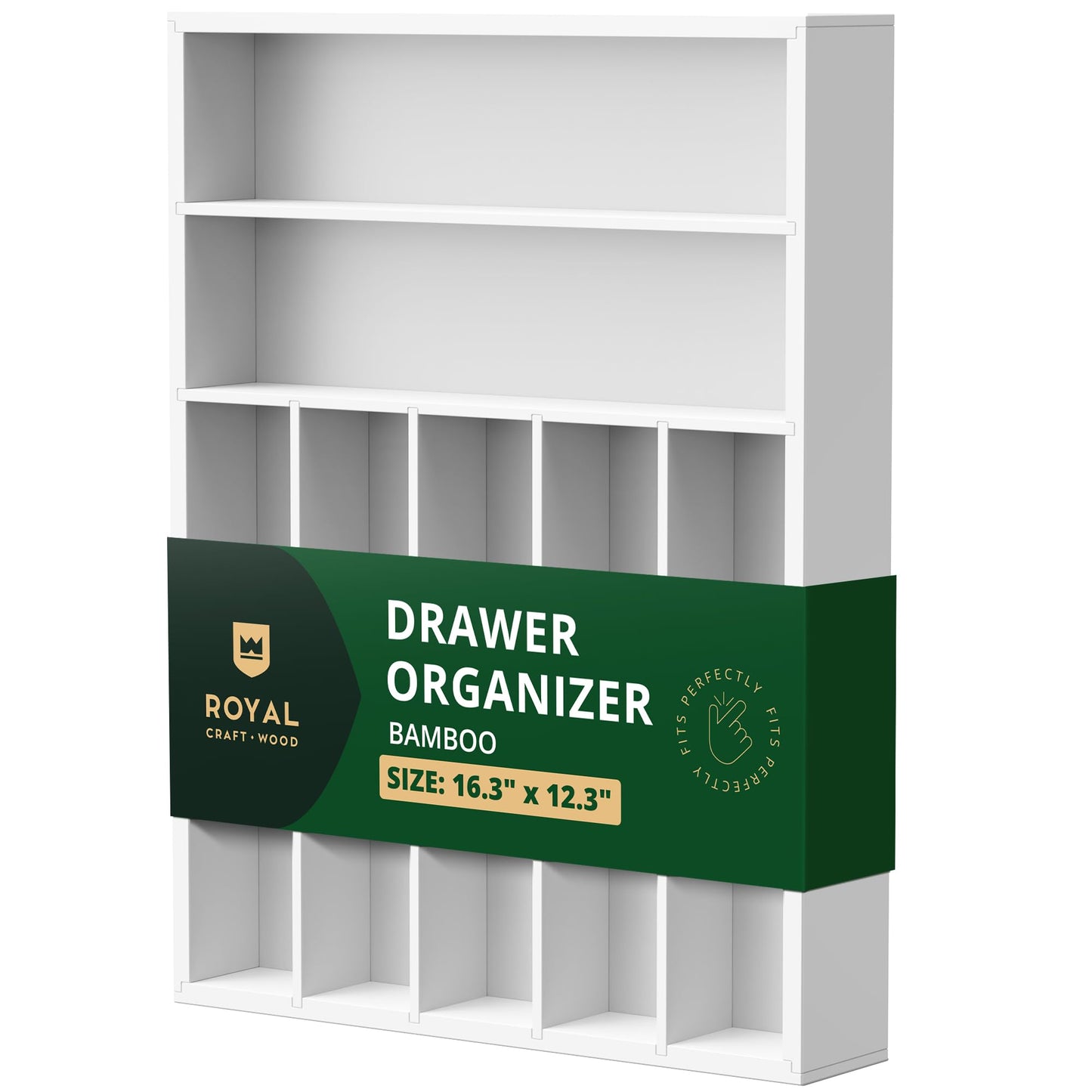 Bamboo Kitchen Drawer Organizer Tray