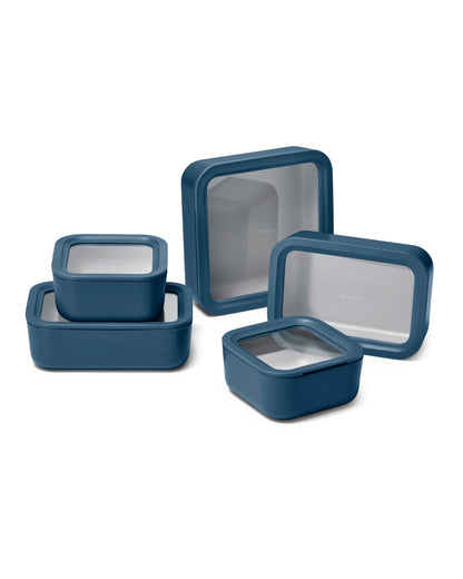 Glass Food Storage Set with Lids