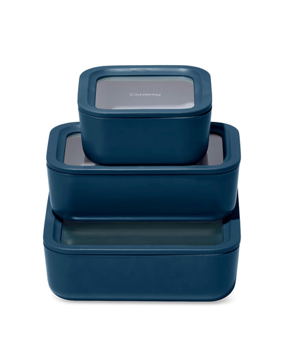 Glass Food Storage Set with Lids