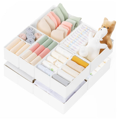 Criusia 10 Pack Drawer Organizer Clothes