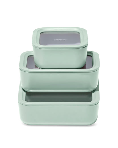 Glass Food Storage Set with Lids