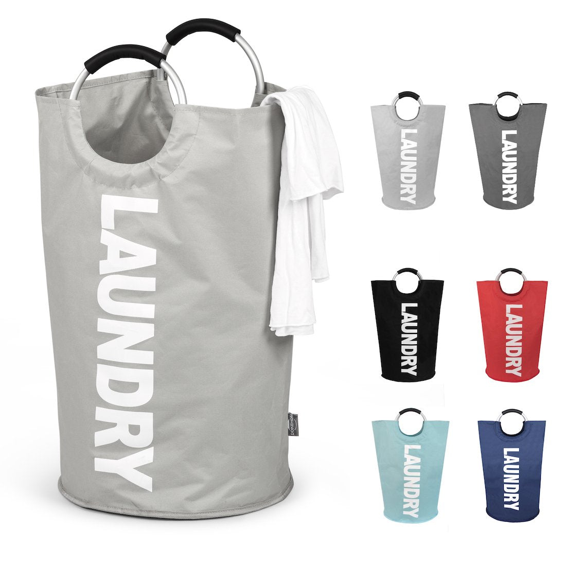 Large Collapsible Laundry Hamper Basket