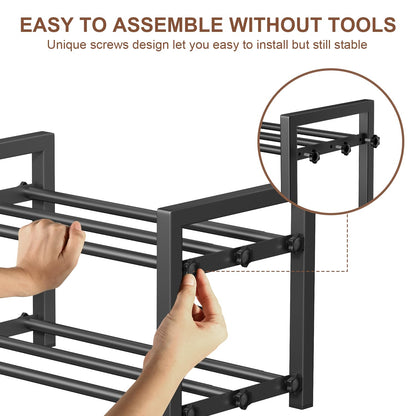 Shoe Rack Organizer for Entryway Storage
