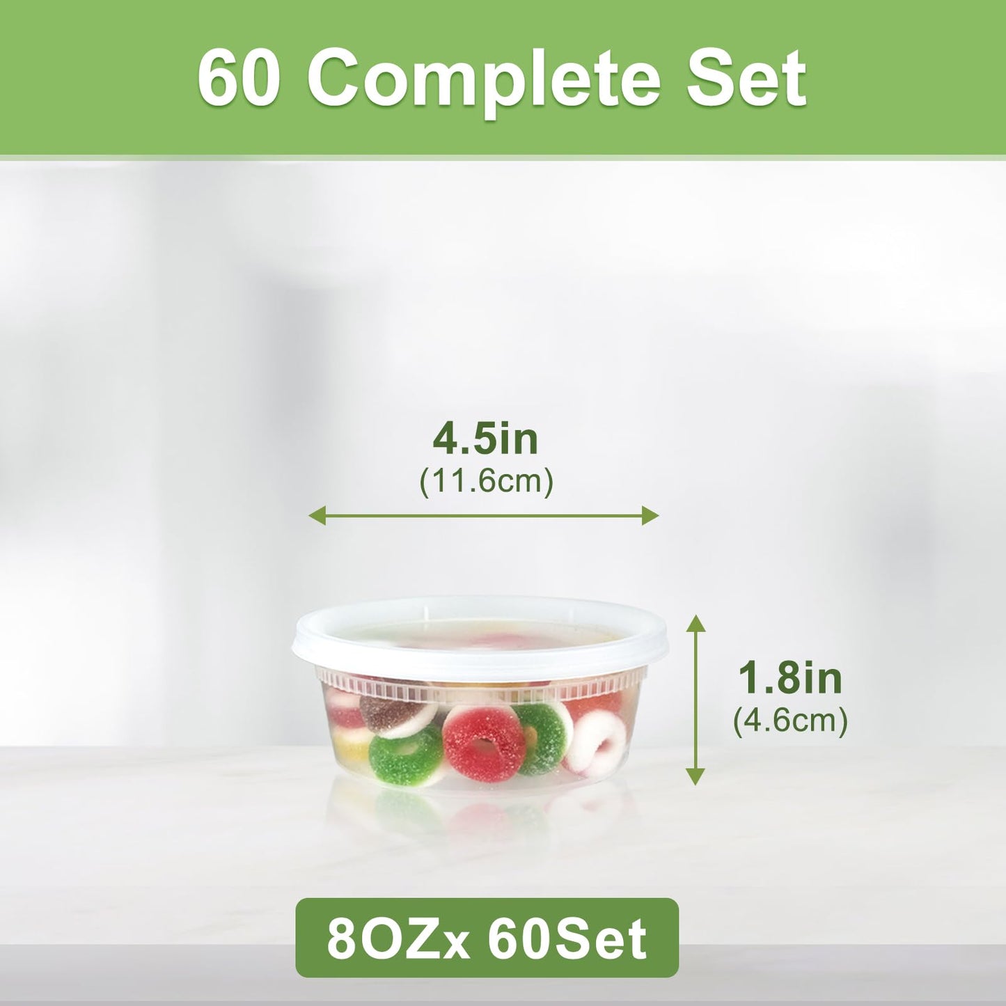 Airtight Food Storage Containers with Lids