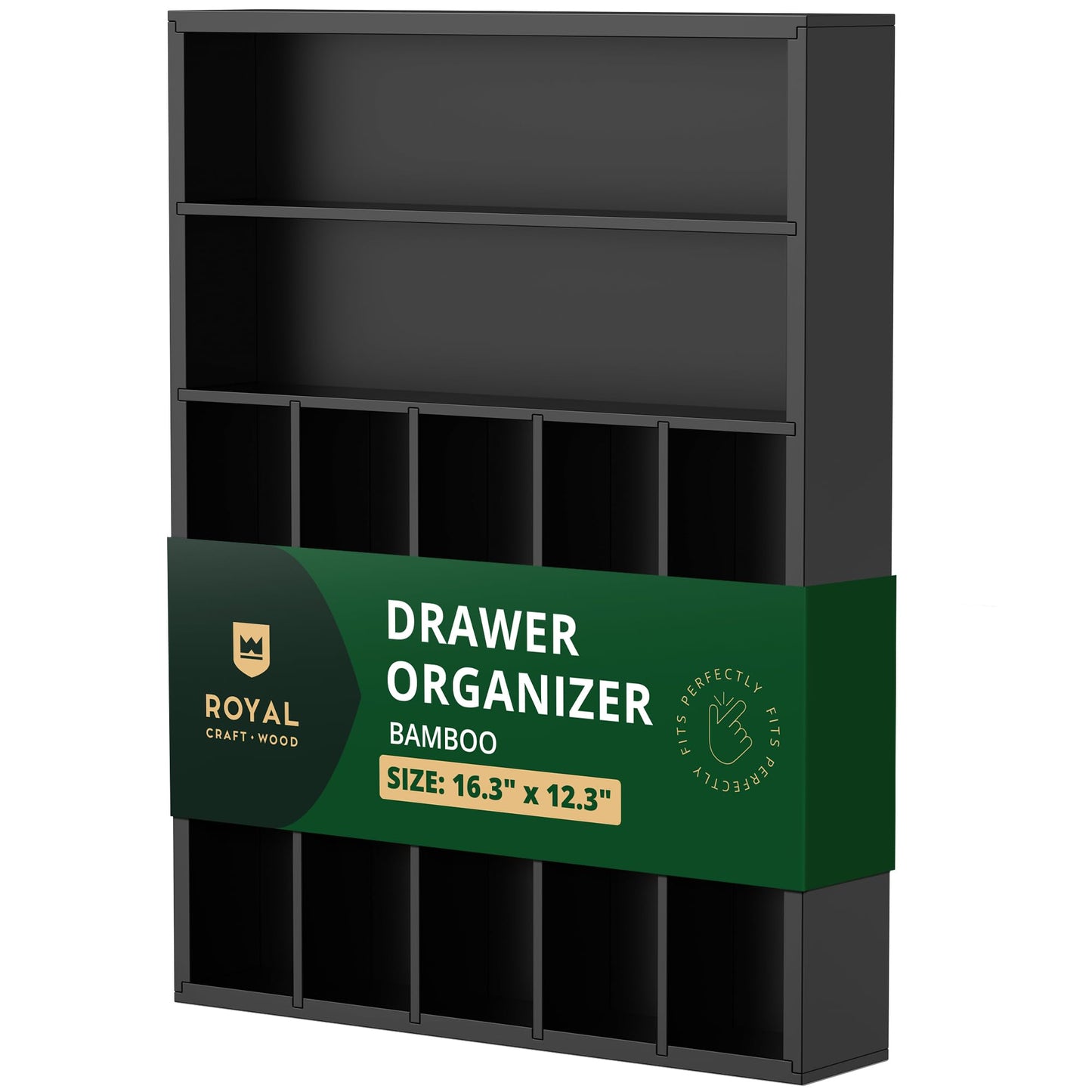 Bamboo Kitchen Drawer Organizer Tray