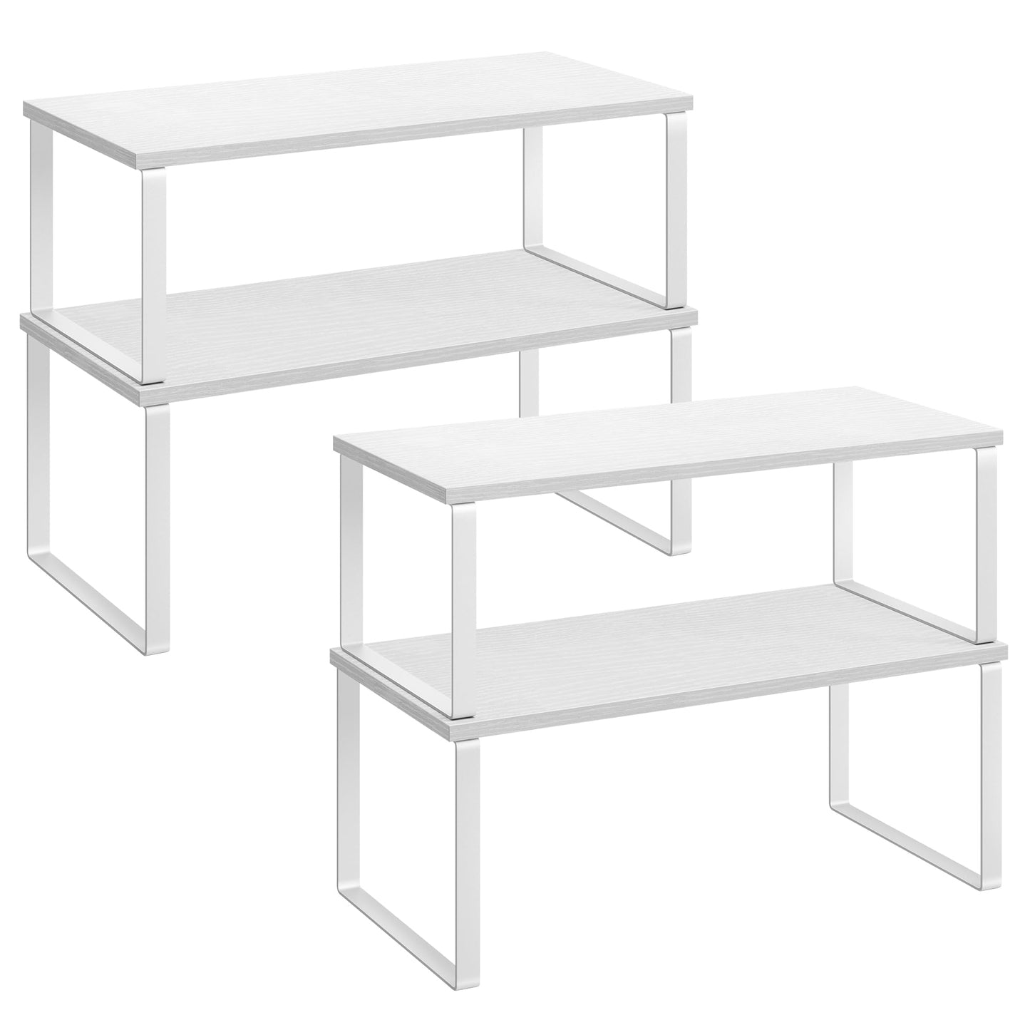 Kitchen Cabinet Organizer Shelf Set