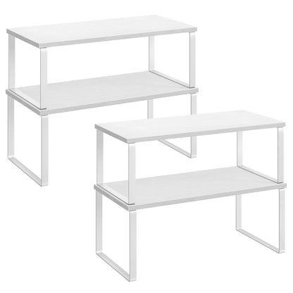 Kitchen Cabinet Organizer Shelf Set