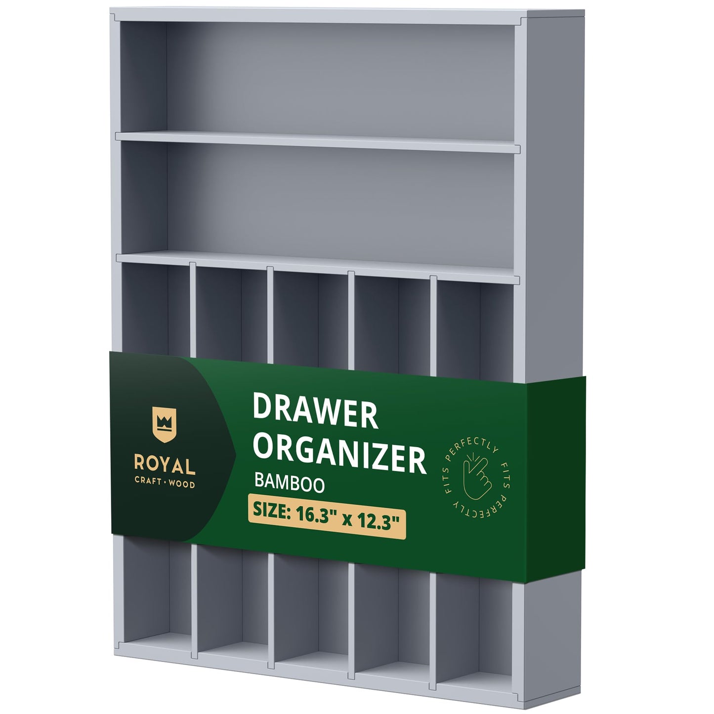 Bamboo Kitchen Drawer Organizer Tray