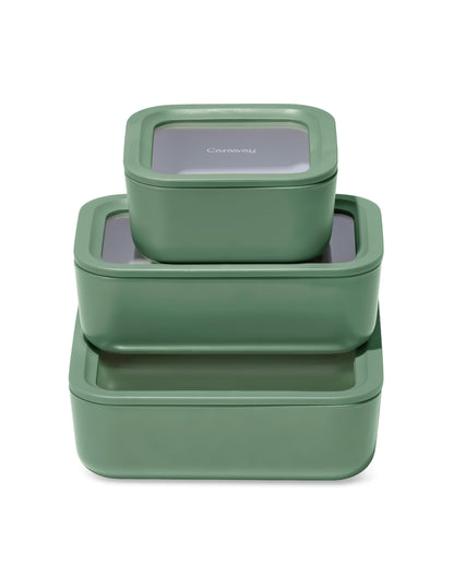 Glass Food Storage Set with Lids