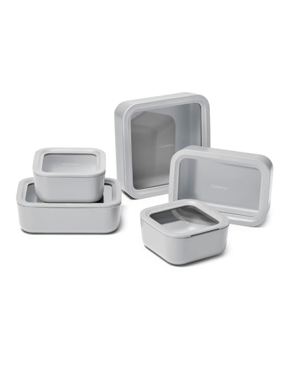 Glass Food Storage Set with Lids