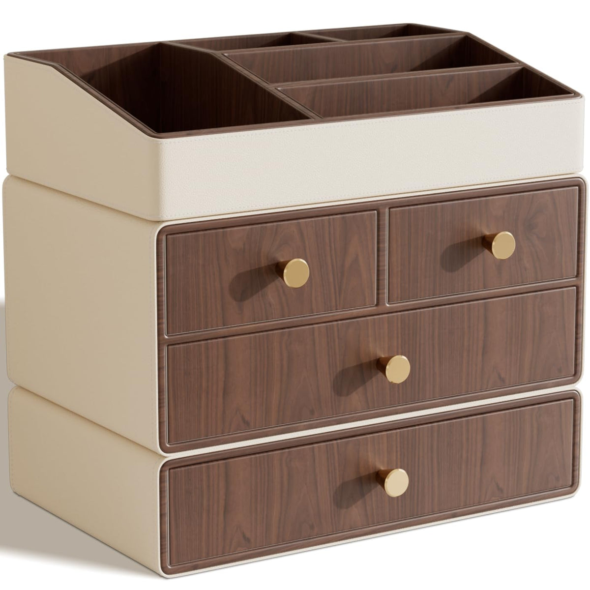 Large Cosmetic Organizer with Drawers for Vanity