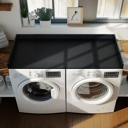 Bamboo Washer Dryer Countertop Organizer
