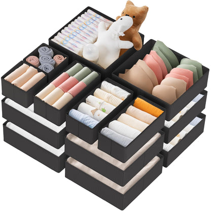 Criusia 10 Pack Drawer Organizer Clothes