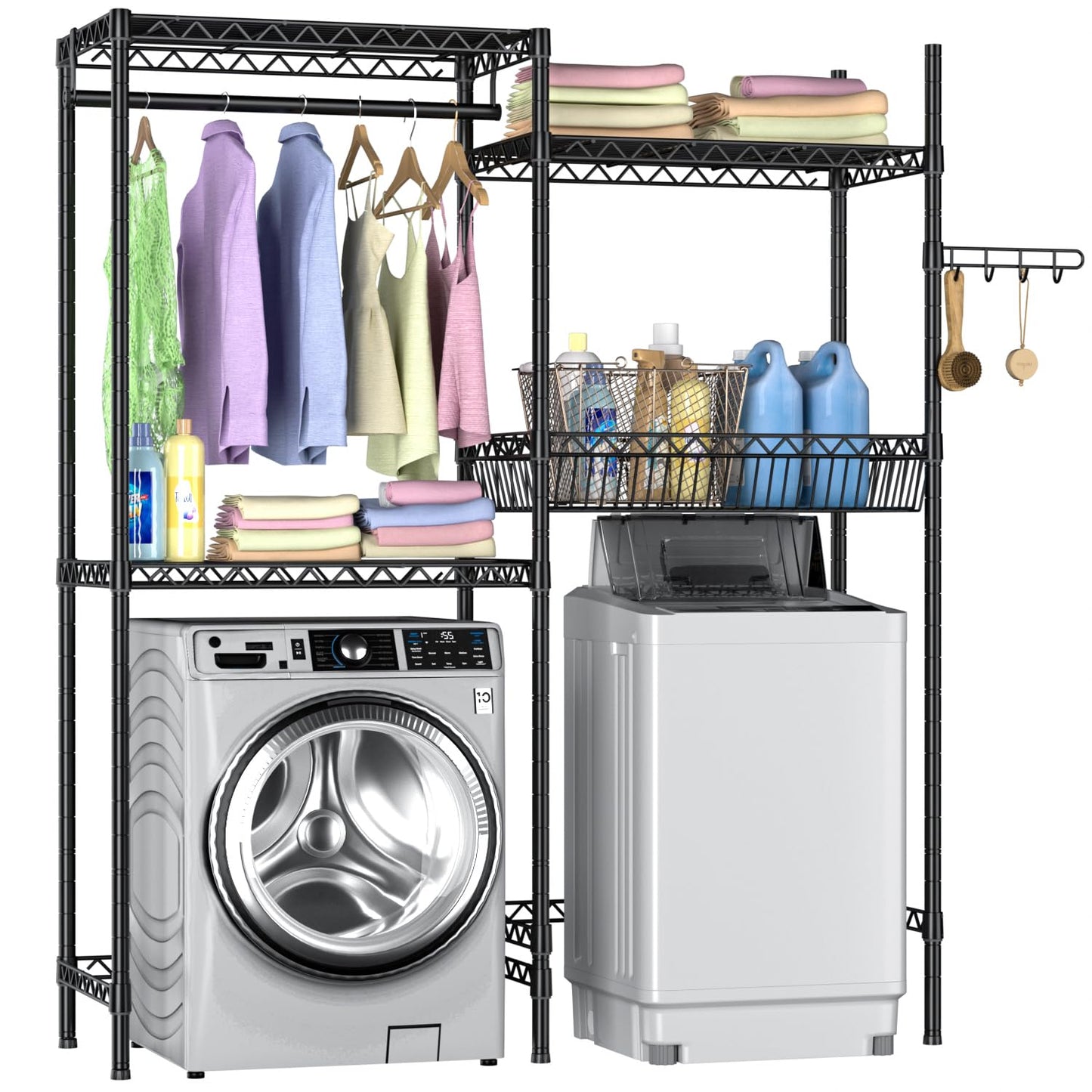 Golpart Over the Washer and Dryer Storage Shelf