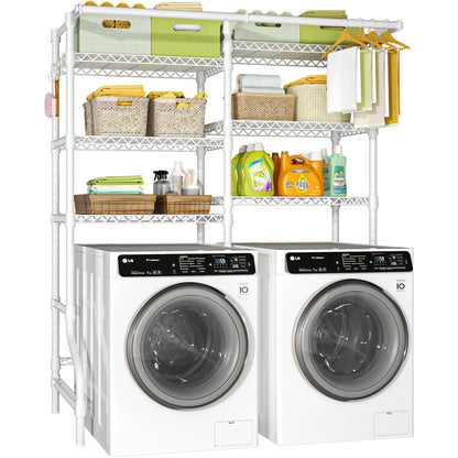 6-Tier Over Washer Dryer Storage Shelf