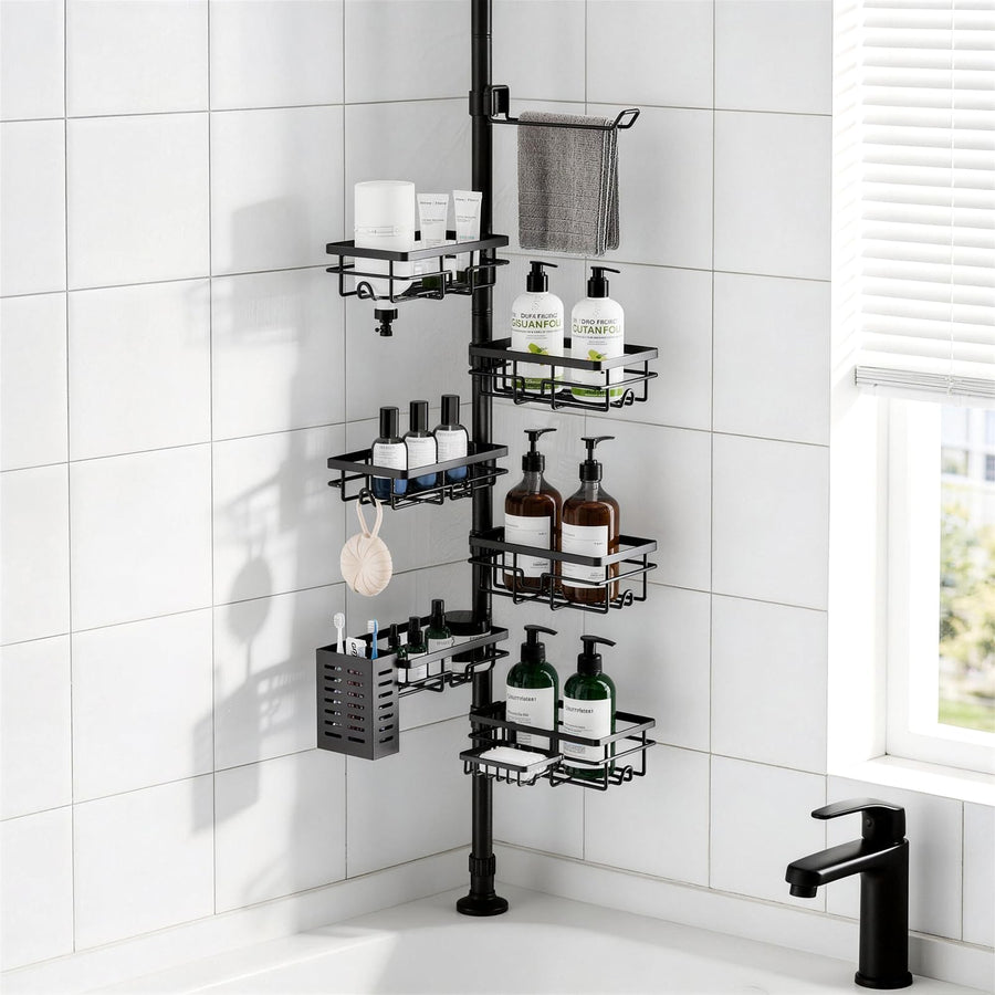 Vatex Corner Shower Caddy Tension Pole