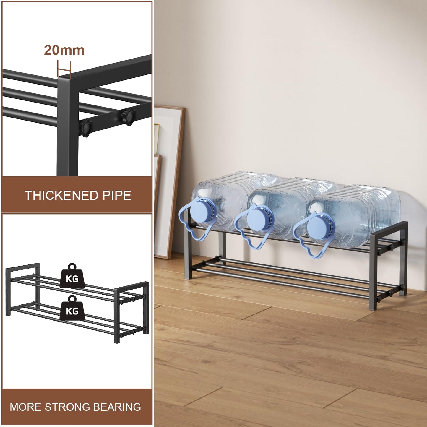 Shoe Rack Organizer for Entryway Storage