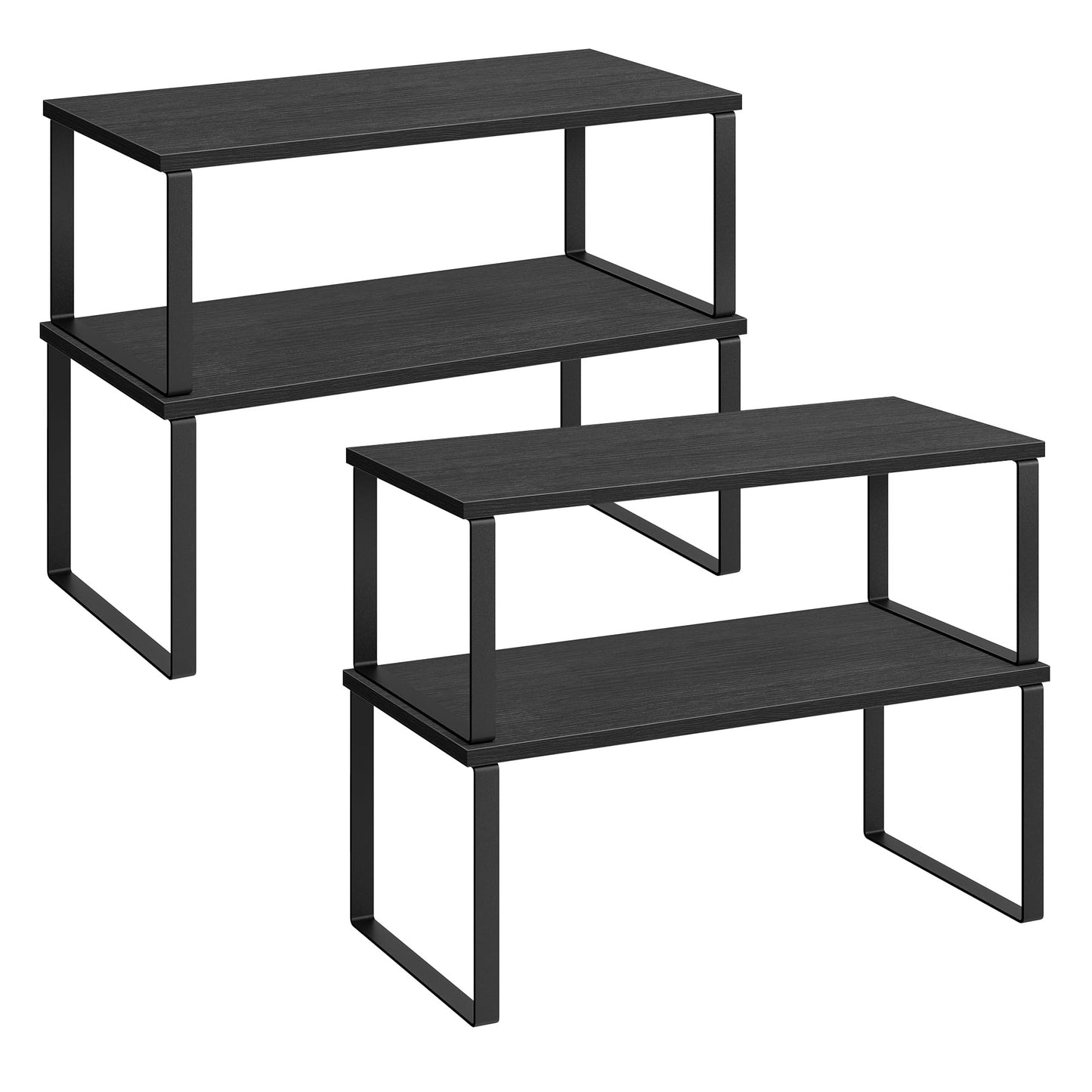 Kitchen Cabinet Organizer Shelf Set