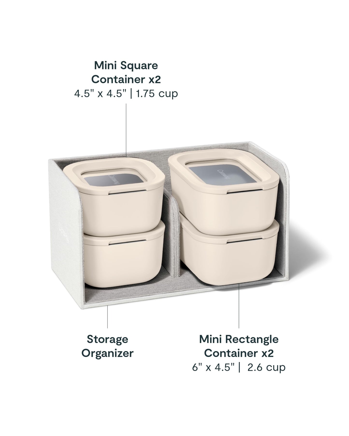 Glass Food Storage Set with Lids