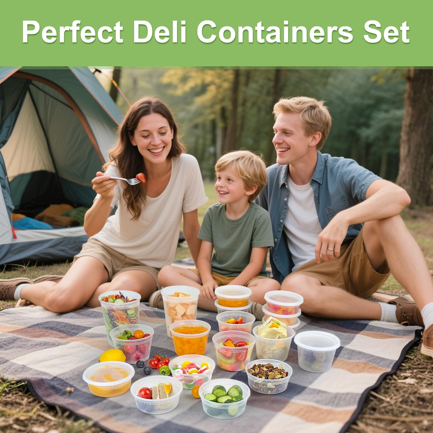 Airtight Food Storage Containers with Lids