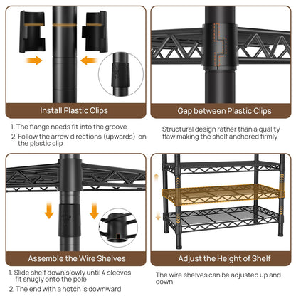 Golpart Over the Washer and Dryer Storage Shelf