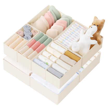 Criusia 10 Pack Drawer Organizer Clothes