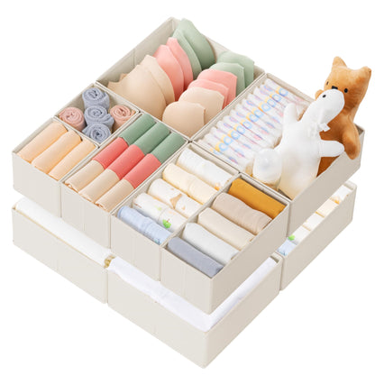 Criusia 10 Pack Drawer Organizer Clothes
