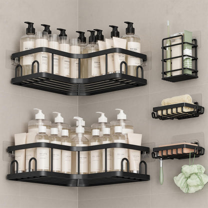Veken corner shower caddy
