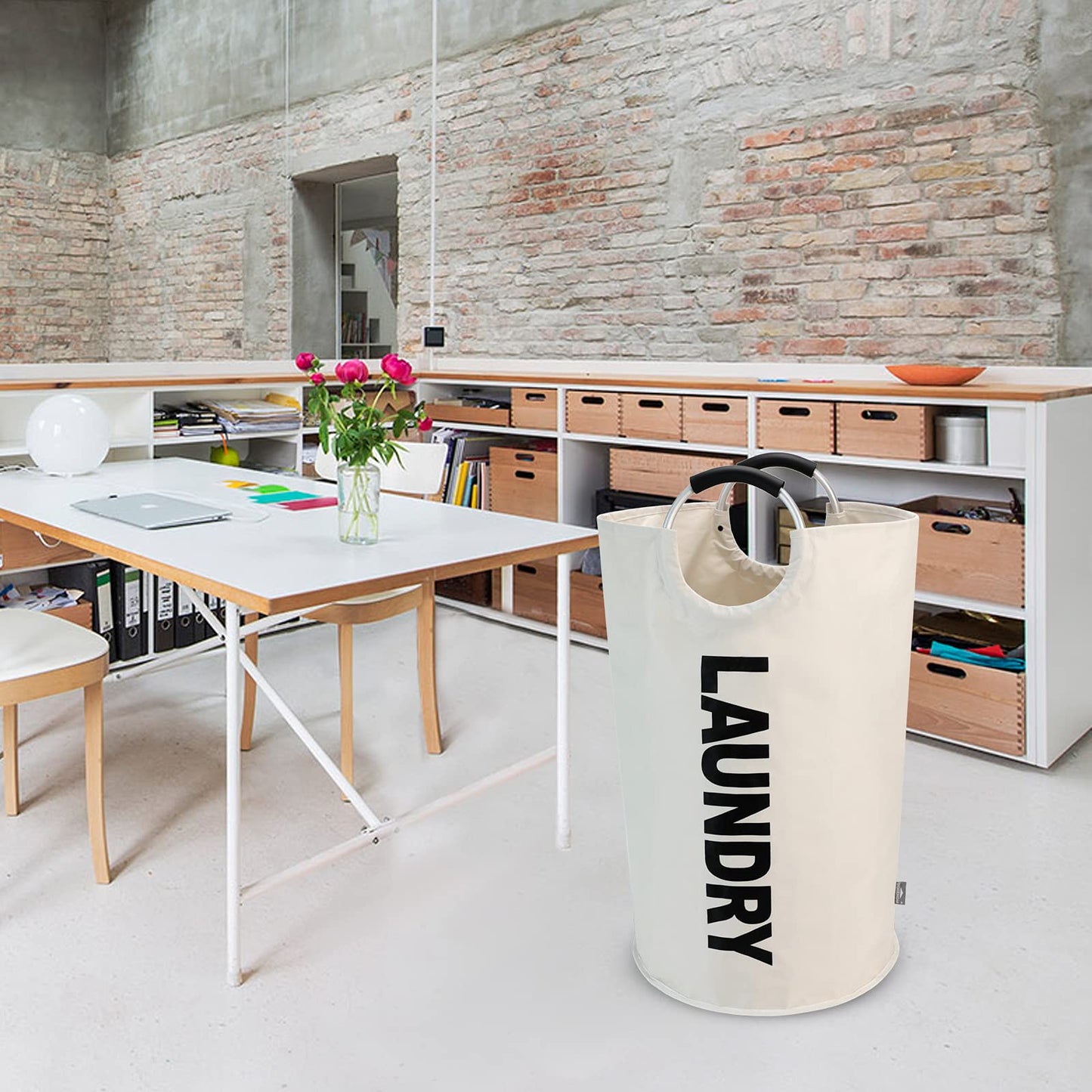 Large Collapsible Laundry Hamper Basket