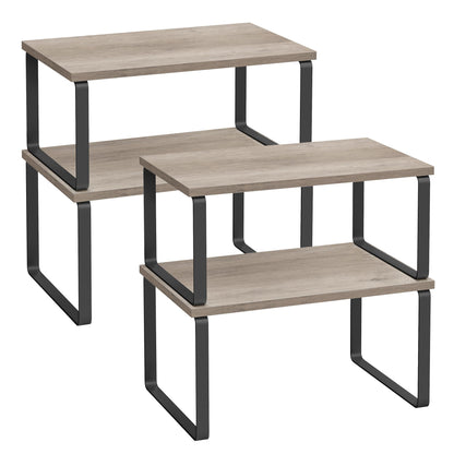 Kitchen Cabinet Organizer Shelf Set
