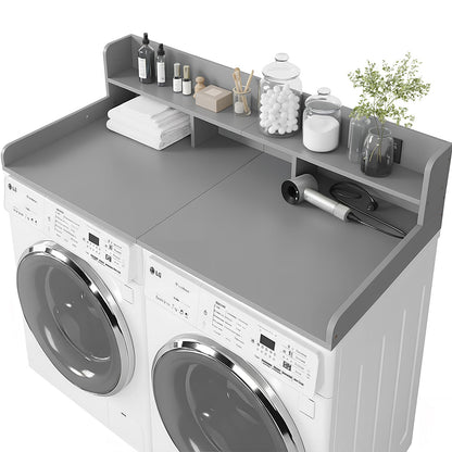 Washer Dryer Countertop with Storage Shelf