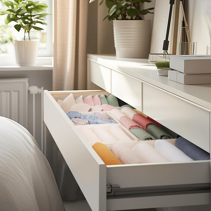 Criusia 10 Pack Drawer Organizer Clothes