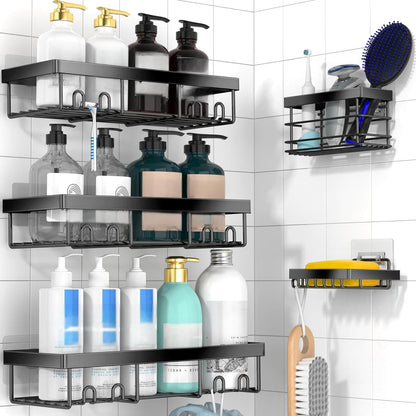 Self Adhesive Shower Caddy Shelf Organizer