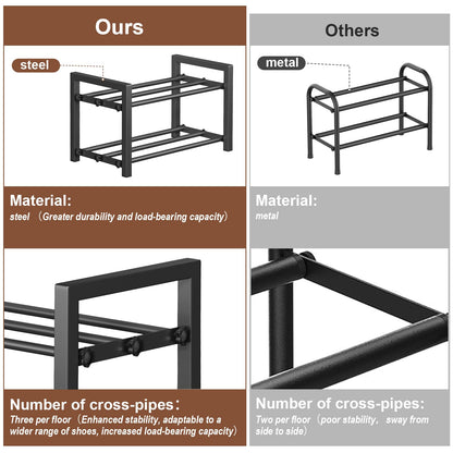Shoe Rack Organizer for Entryway Storage