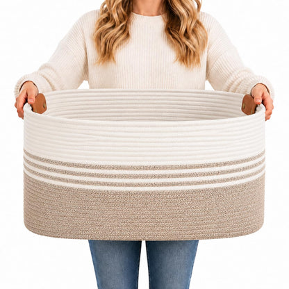 Large Laundry Basket with Handles