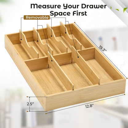 Fabsome Silverware Drawer Organizer