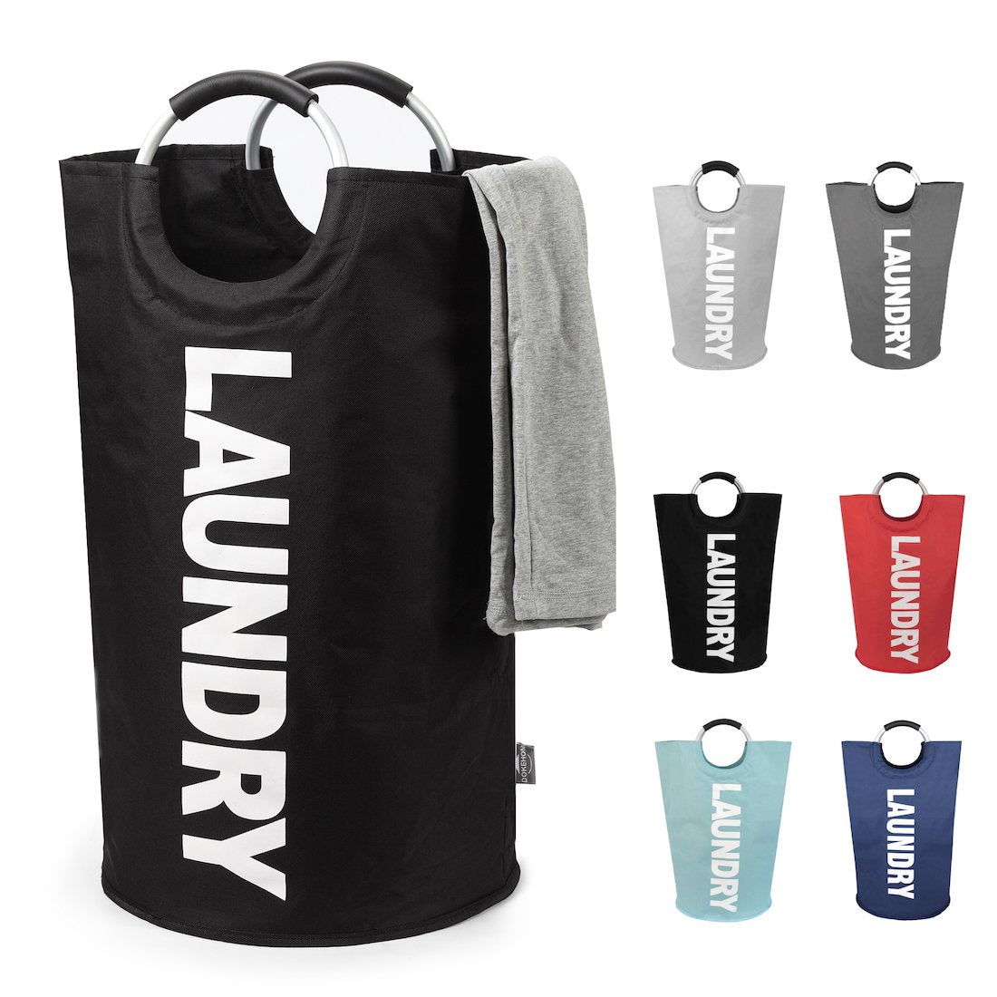 Large Collapsible Laundry Hamper Basket