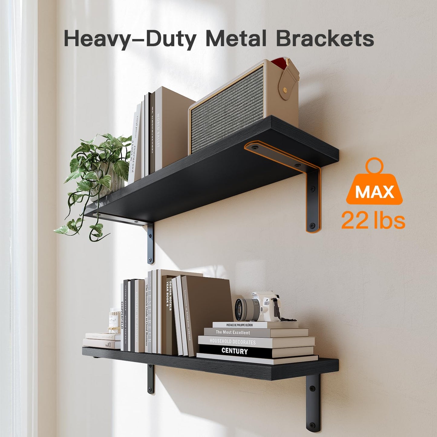 Amada Bathroom Shelves Over Toilet with Storage Basket